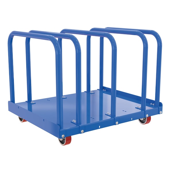 HEAVY DUTY PANEL CART 44" WIDE ADJUSTABLE BAYS